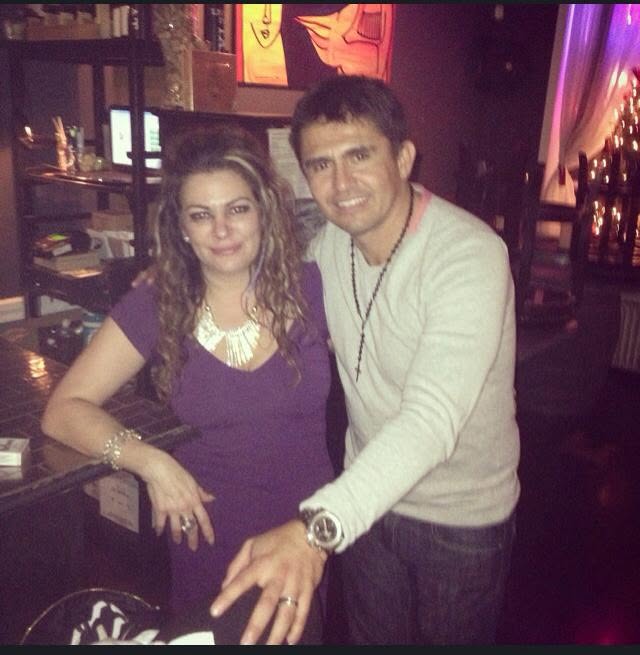 Yovanna Reiser with Jaime Moreno at CHIMOLE®, December 2014