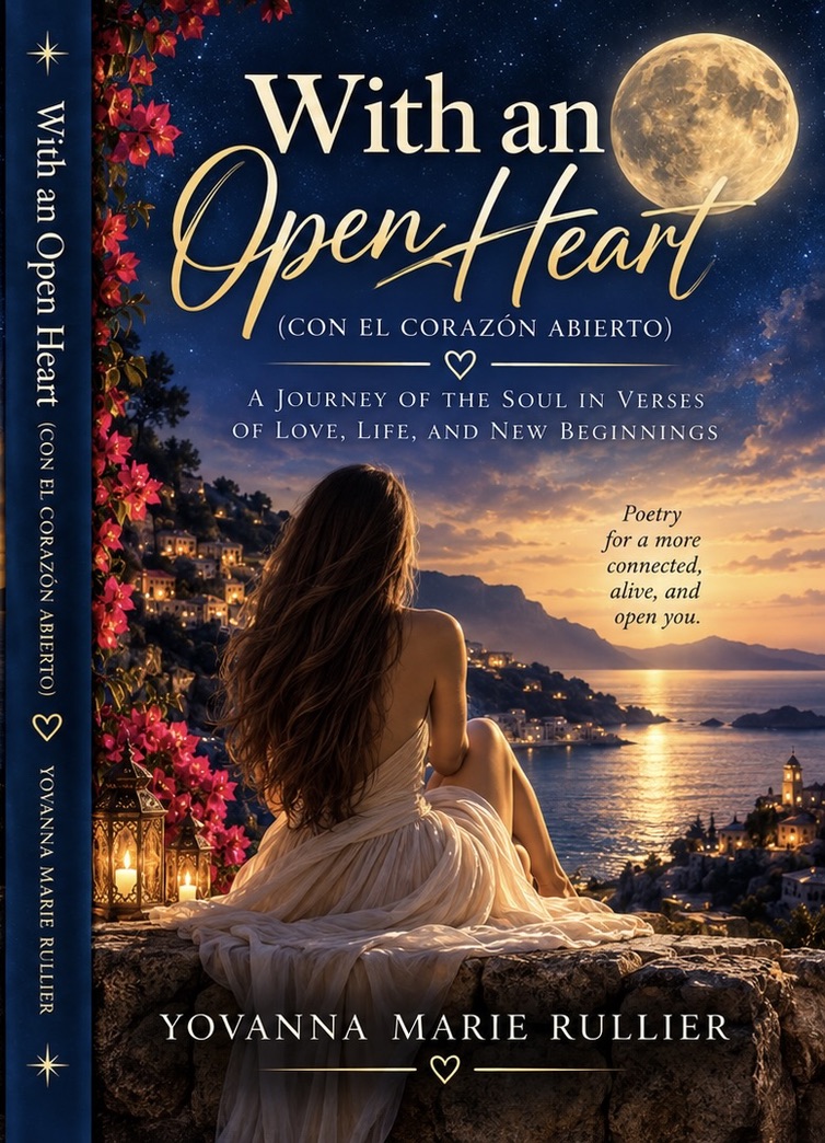 With an Open Heart book cover by Yovanna Marie Rullier